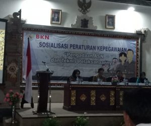 Sosialisasi Peraturan Kepegawaian Pengadaan ASN dan Teknis Pelaksanaannya